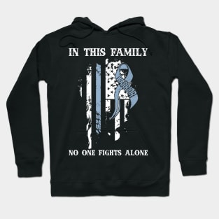 Celiac Disease Awareness Ribbon Hoodie